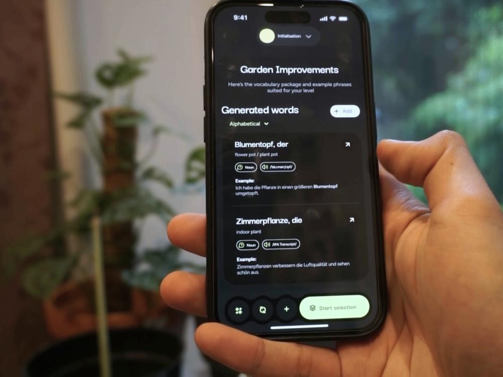 App Lexpress schlägt auf Grundlage von Fotos Vokabeln vor