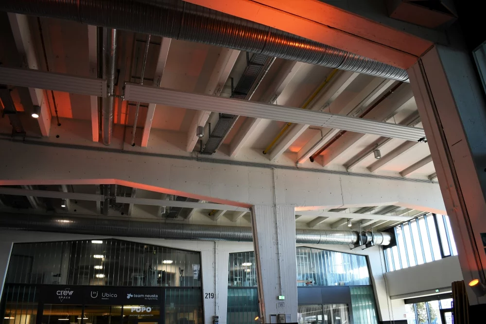 Eine Halle des Schuppen Eins Eingang 24