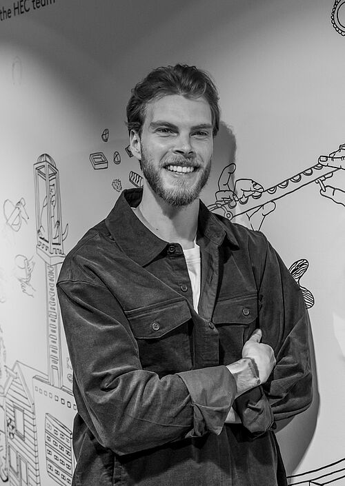 Ein Mann und eine Frau im Gespräch