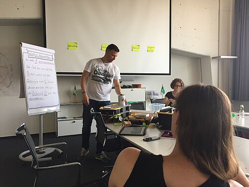 Workshop Agiler Methodenkoffer mit Christian Seedig und Jette Winkelmann