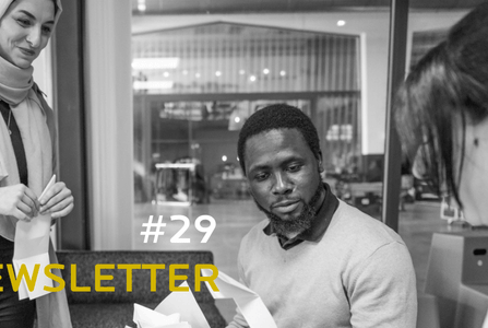 Titelbild des Newsletters Nummer 29: KI in der Softwareentwicklung