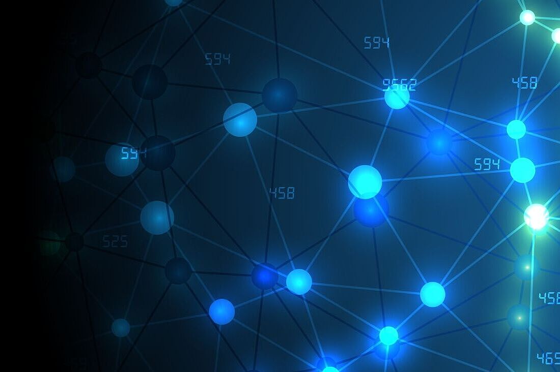 Grafik eines neuronalen Netzes
